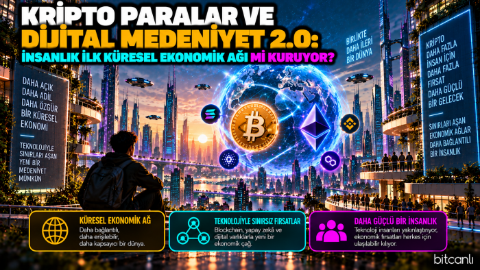 Kripto Paralar ve Dijital Medeniyet 2.0: İnsanlık İlk Küresel Ekonomik Ağı mı Kuruyor?